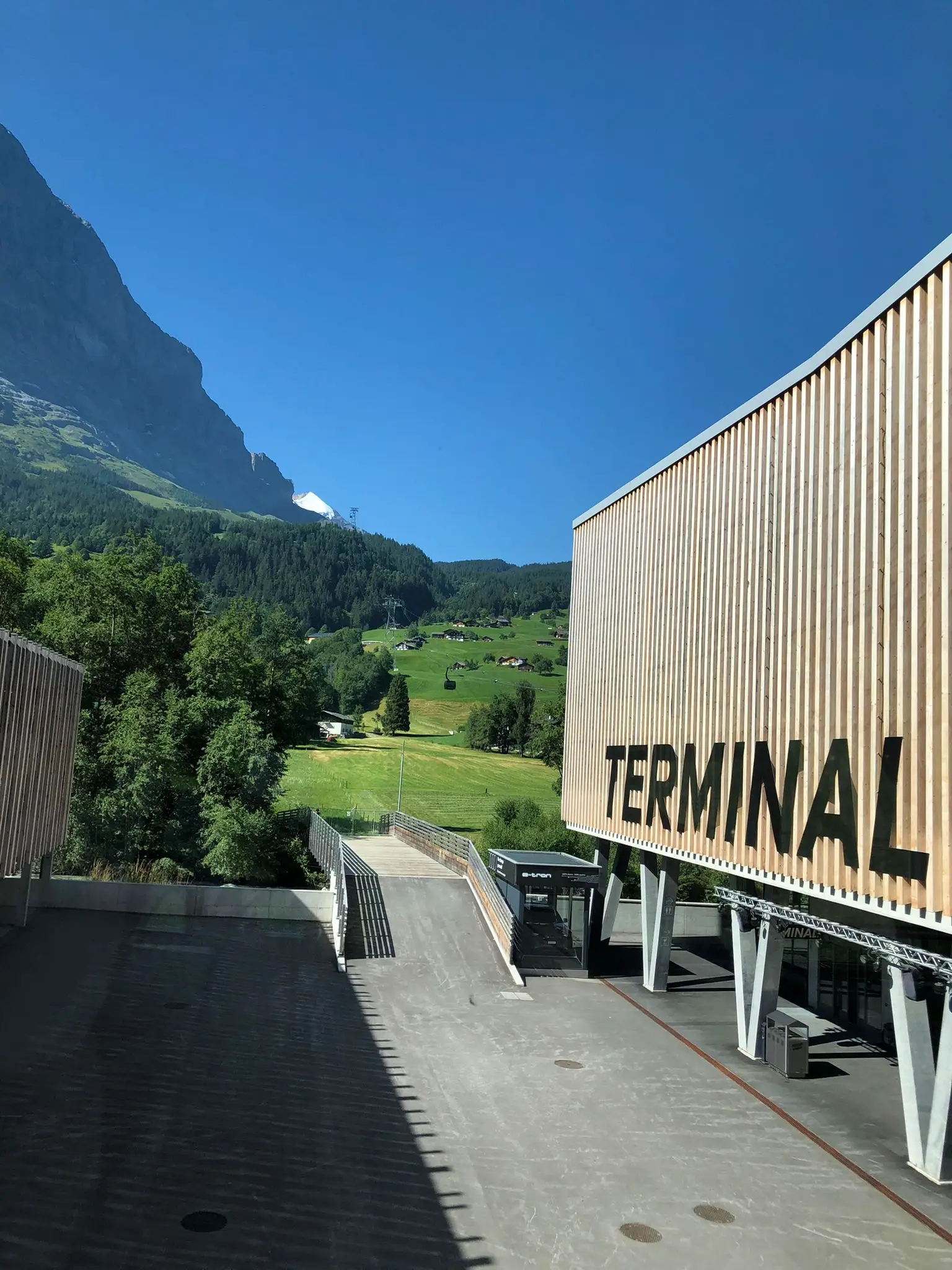 Terminal V bahn Grindelwald