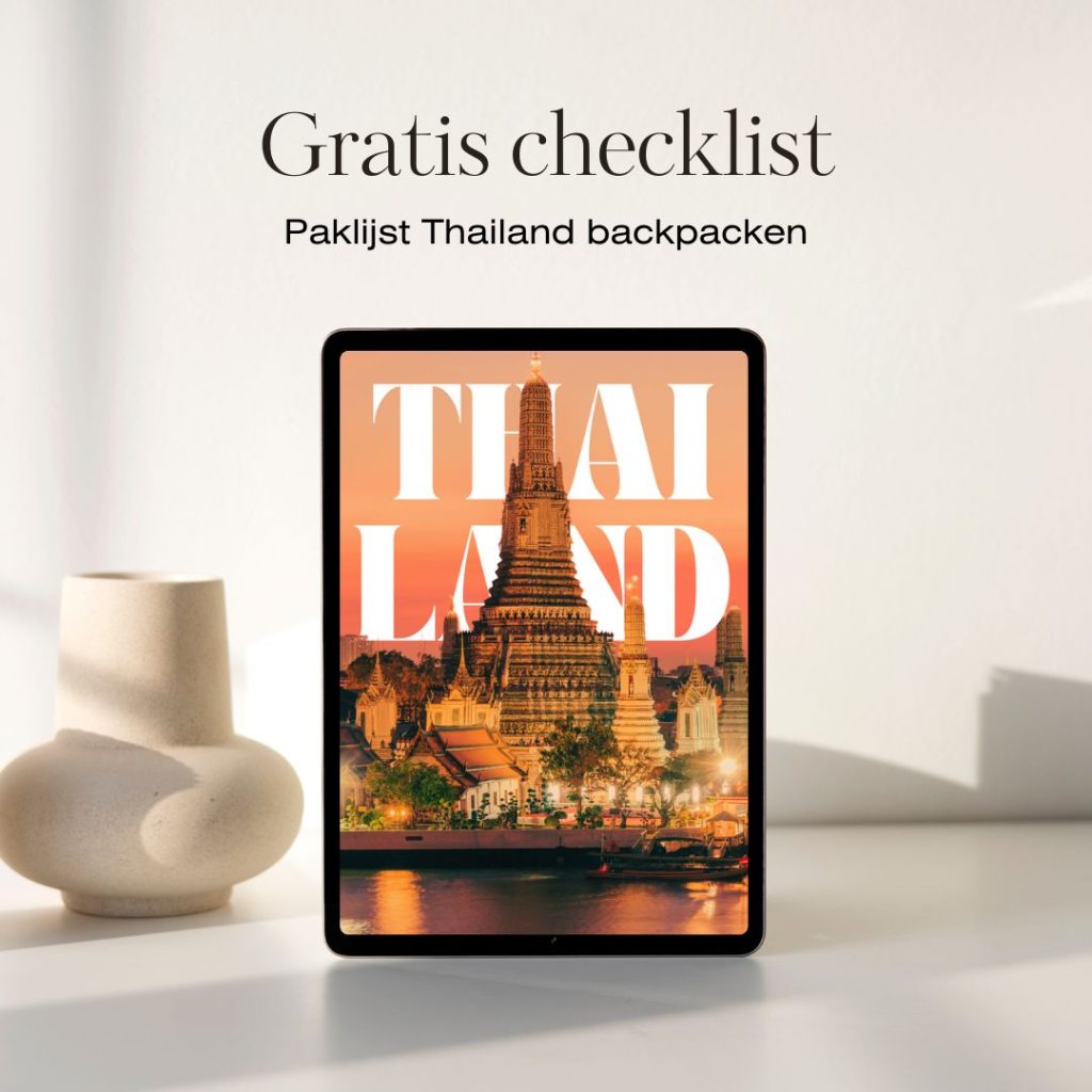 Paklijst Thailand backpacken